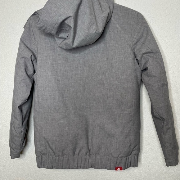 ROXY jacket snow ski girls youth large 12 gray and pink - Picture 5 of 7